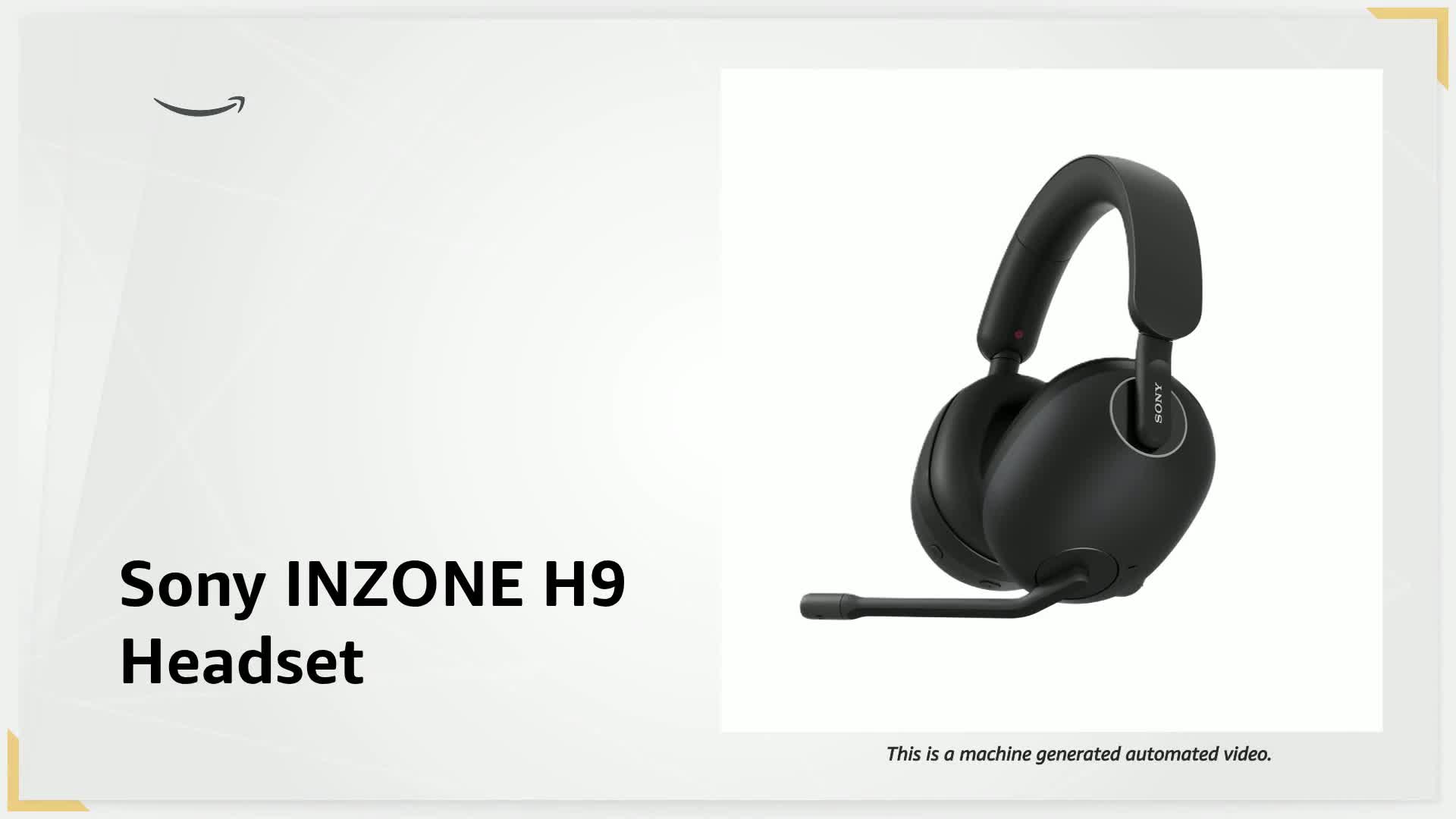 Sony INZONE H9, WH-G900N Wireless Noise Cancelling Gaming Headset